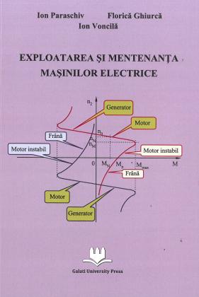 Cover for Exploatarea și mentenanța mașinilor electrice