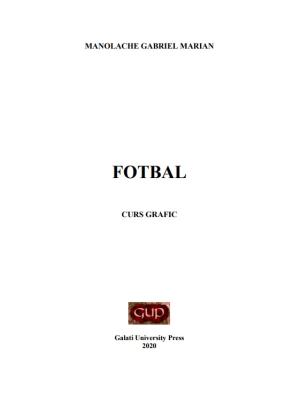 Cover for Fotbal: Curs grafic