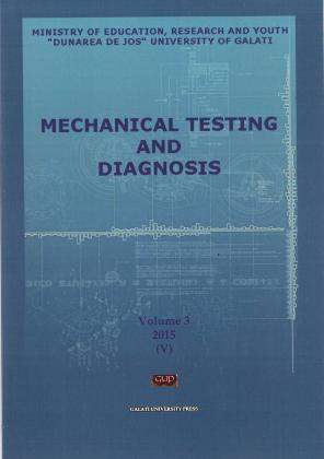 Cover for Mechanical testing and diagnosis: An. V, vol. 3, (2015)