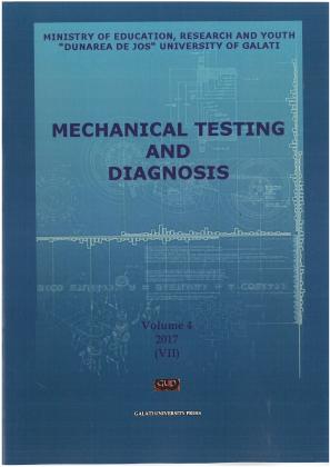 Cover for Mechanical testing and diagnosis: An. VII,  vol. 4, (2017)