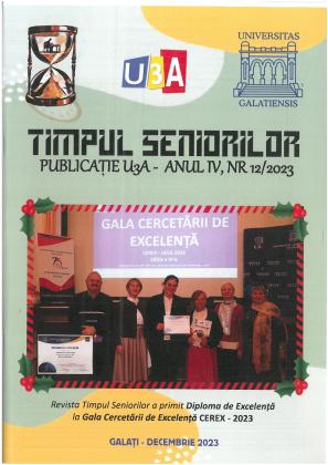 Cover for Timpul Seniorilor: An. IV, nr. 12, (2023)