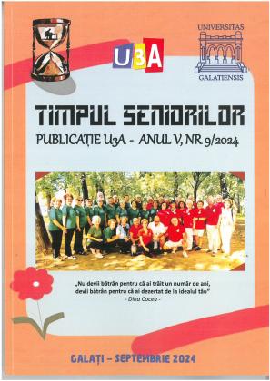 Cover for Timpul Seniorilor: An. V, nr. 9 (2024)