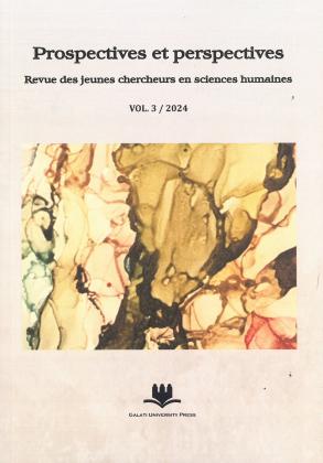 Cover for Prospectives et perspectives : revue des jeunes chercheurs en sciences humaines: Vol.3 (2024)
