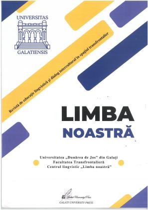 Cover for Limba noastră : revistă trimestrială de educație lingvistică și dialog intercultural în spațiu transfrontalier: An VIII, nr.2 (2022)