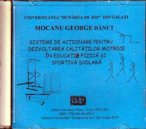 Cover for Sisteme de acționare pentru dezvoltarea  calităților motrice în educația fizică și sportivă școlară