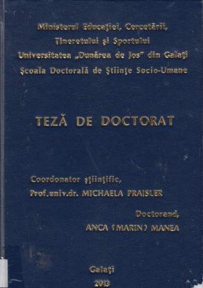 Cover for Trei scriitoare engleze contemporane. Subminarea canonului literar din interior. (Three contemporary women writers. Within and against the canon.): teză de doctorat