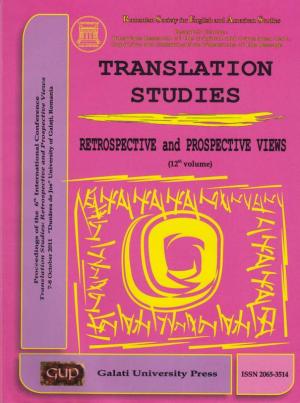 Cover for Translation Studies. Retrospective and Perspective Views