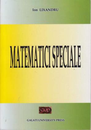 Cover for Matematici speciale