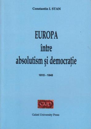 Cover for Europa între absolutism și democrație (1815-1848)