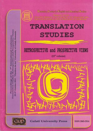 Cover for Translation studies: vol. 15