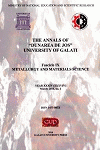 Cover for The Annals of „Dunarea de Jos” University of Galati, Fascicle IX, Metallurgy and Materials Science: Year XXIX (XXXIV), no. 1, March 2012, Year XXXI