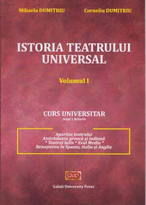 Cover for Istoria teatrului universal, vol. I