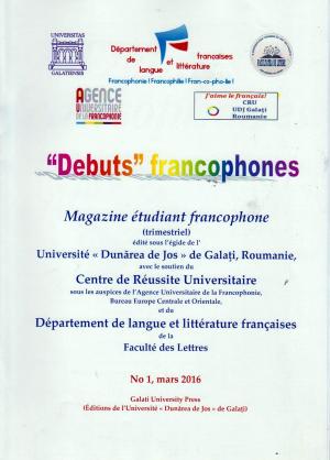 Cover for Débuts francophones