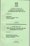 Cover for The Annals of „Dunarea de Jos” University of Galati, Frigotehnie, motoare cu ardere internă, cazane și turbine: fascicula IV