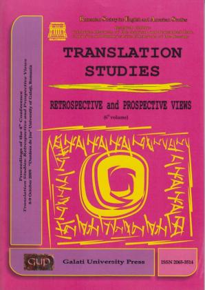 Cover for Translation Studies. Retrospective and Perspective Views: 6th volume, 8-9 October 2009