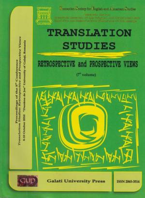 Cover for Translation Studies. Retrospective and Perspective Views: 7th volume, 8-10 October 2010
