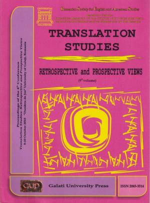 Cover for Translation Studies. Retrospective and Perspective Views: 9th volume, 8-10 October 2010