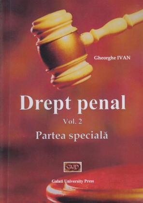 Cover for Drept penal, Vol. II, partea specială