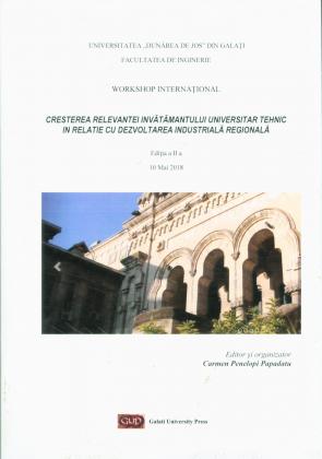 Cover for Workshop Național – creșterea relevanței  în învățământul universitar tehnic în relație cu dezvoltarea industrială regională