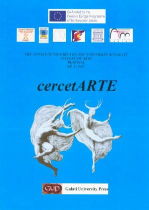 Cover for The Annals of „Dunarea de Jos” University of Galati,  CercetARTE