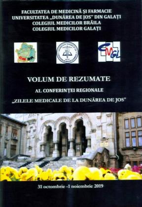 Cover for Volum de rezumate al Conferinței regionale  „Zilele medicale de la Dunărea de Jos”,  31 octombrie – 1 noiembrie 2019