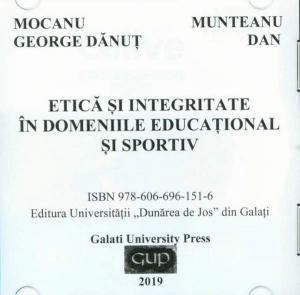 Cover for Etică și integritate în domeniile educațional și sportiv