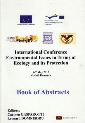 Cover for International Conference Environmental Issues in Terms of Ecology and its Protection: Book of Abstracts